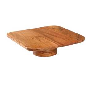 Luxury Solid Wood Handmade Circle <b>Cake</b> <b>Stand</b> with Natural Finish Rustic Dessert Display <b>Stand</b> for Wedding & Special Events - Product Image 3