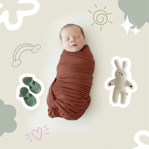 Soft Cotton <b>Swaddle</b> Blanket Breathable Comfortable <b>Baby</b> Wrap for Newborns and Infants - Product Image 2