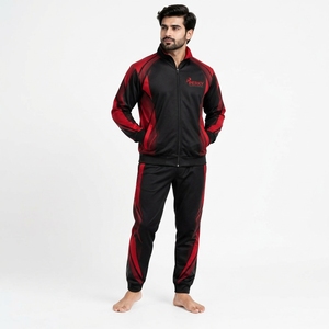 Chándal de sublimación para hombre de alta calidad con tela duradera y construcción cómoda con diseños impresos detallados y resistentes. - Product Image 1