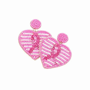 Boucles d'oreilles pendantes de mariage en perles de rocaille, accessoire de mode tendance pour cadeaux festifs, créoles et clous d'oreilles en perles de verre par MD HANDICRAFTS - Product Image 2