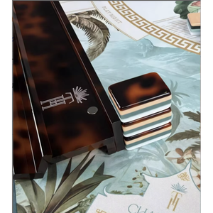 Tuiles de Mahjong américaines de luxe en acrylique à 4 couches, 160 tuiles, avec un design élégant et une finition durable pour les soirées de jeu - Product Image 4
