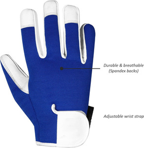 Gants de travail de sécurité en cuir haute dextérité pour mécaniciens et assemblage, en vente - Product Image 3