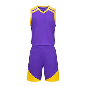 High Quality Basketball Uniforms Custom Design 100% Polyester Basketball Wear Uniforms Hot <b>Sale</b> Comfortable Basketball Uniforms - Product Image 1