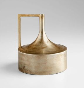 Geometric Metal Flower <b>Vase</b> For Contemporary Interior <b>Unique</b> Shape Accent With Premium Quality - Product Image 3