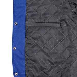 Veste universitaire brodée pour équipes scolaires, style baseball, avec fermeture à boutons-pression – Vente en gros - Product Image 5