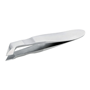 Pinzas para Uñas Planas de Acero Inoxidable, Hoja Recta, Punta Afilada, Herramienta de Manicura Duradera, Uso para Dedos de Adultos, Estilo Simple, Advantage Impex - Product Image 1