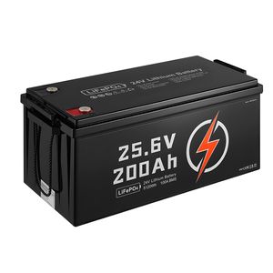 Batteria al Litio LiFePO4 24V 200Ah per Camper con BMS 100A e Protezione da Basse Temperature - Product Image 4