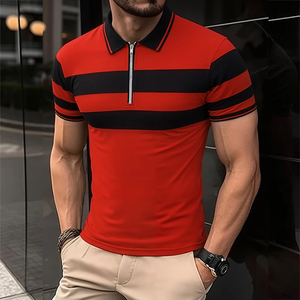 Polo de Verano 2026 para Hombre, Manga Corta, Casual, Transpirable, Cómodo, con Cierre, Camiseta Tipo Polo - Product Image 3