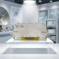 Amplificateur de puissance RF à large bande GaN de haute qualité, 1000-2000 MHz, 50 W, gain de 47 dB, haute efficacité, idéal pour les liaisons UAV