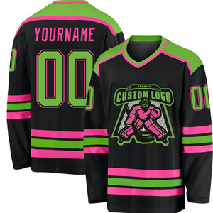 Créez vos propres maillots de hockey sur glace entièrement sublimés - Impression de haute qualité - Parfaits pour le sport et la mode - Product Image 4