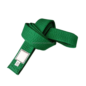 Calidad Premium logotipo personalizado algodón Bjj artes marciales cinturones ligero Taekwondo Karate cinturón de alta calidad - Product Image 4