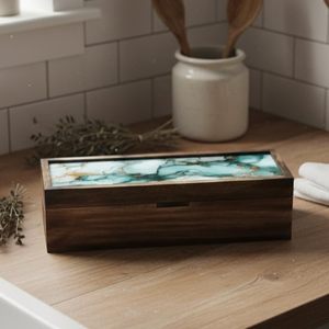 SI-Top Selling <b>Kitchen</b> Office Wooden <b>Storage</b> <b>Container</b> With Lid Durable Organizer Box Closet Supplies Available At Best Price - Product Image 6