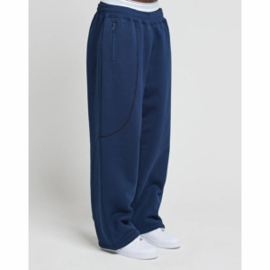 High Quality Lightweight Men's Baggy Straight Leg Elastic Waist Rhinestone Acid Wash Sweatpants 50+ Casual Loose Gym Joggers - Product Image 3