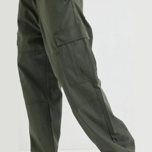 Pantalon cargo pour homme Hip Hop, esthétique patchwork, multi-poches, bretelles, coupe ample, coton, décontracté, pantalon long pour homme - Product Image 5