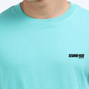 Camiseta de Hombre 100% Algodón, Color Sólido, Cuello Redondo, Informal, de Alta Calidad, Diseño Clásico, Últimos Modelos - Product Image 3