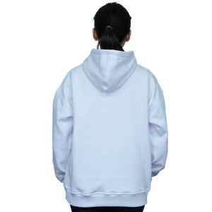 Sudaderas con Capucha y Sudaderas Lisas de Algodón Teñido de Primera Calidad, de Alta Calidad, Color Blanco Puro, Estilo Urbano - Product Image 6