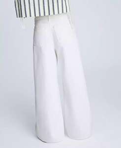 Vaqueros de Pierna Ancha de Tiro Alto para Mujer | Kenneth Cole - Product Image 4