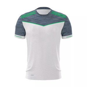 Camiseta de Hurling Personalizada con Estampado Digital para Hombre, Transpirable, de Manga Corta para Verano, con Logotipo Frontal Impreso Digitalmente - Product Image 1