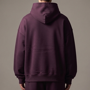 Urban Bolstr Industry Men <b>Oversized</b> Brushed <b>Fleece</b> Breathable Eco-Friendly Streetwear Pullover Pocket Clean Studio <b>Hoodie</b> - Product Image 4