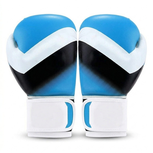 Gants d'entraînement de boxe SUITAN en cuir PU de haute qualité avec fermeture auto-agrippante pour adultes - Product Image 5