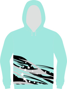 Sudaderas con Capucha para Hombre al por Mayor, Capucha Grande, Bordado 3D, Forro Antiestiramiento, 240g GSM, Felpa Gruesa de Poliéster/Algodón - Product Image 2