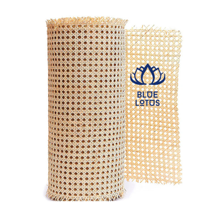 แผ่นหวายลายวงกลม ตาข่ายธรรมชาติสำหรับเฟอร์นิเจอร์ - Product Image 1