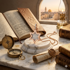 สร้อยคอเงินแท้ 925 ดีไซน์มินิมอลเรียบหรู ประดับเพชรเล็กทรงดาว ชุบทองคำชมพู พร้อมจี้ห้อยรูปดาว ของขวัญสุดพิเศษ - Product Image 6