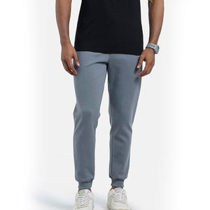 Pantalon de jogging pour homme, rembourré, mélange coton et polyester, pantalon thermique isolant pour l'hiver, taille élastique, poignets élastiques - Product Image 4