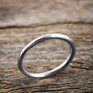 Anillo DE BODA simple y liso para Unisex, joyería hecha a mano de Plata de Ley 925, venta al por mayor, anillos de plata fina, joyería de moda - Product Image 1