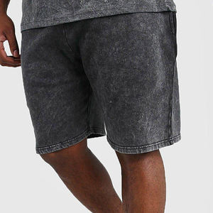 Pantalones Cortos para Hombre Estilo Vintage con Lavado Ácido, 100% Algodón Ecológico, Estilo Casual de Verano, Corte Holgado, Proveedor al por Mayor - Product Image 4