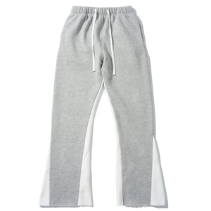 Pantalon de jogging unisexe coupe ample, style personnalisé, surdimensionné, noir, avec cordon de serrage, design unique. - Product Image 4