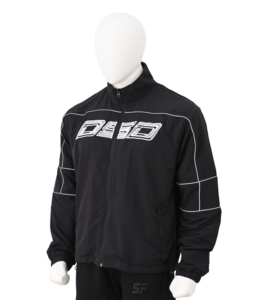 Wholesale Custom Men's Woven <b>Winter</b> Nylon Windbreaker <b>Jacket</b> Reflective Piping Mesh Lining Full Zip Sportswear OEM Private Label - Product Image 2
