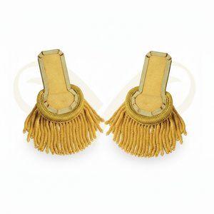 Épaulettes en or sur mesure OEM ODM, épaulettes d'uniforme dorées de haute qualité - Product Image 4