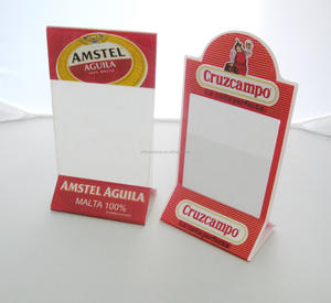 Haute demande A4 A5 A6 deux côtés en forme de T support de signe acrylique avec présentoir acrylique de panneau d'affichage de bureau horizontal magnétique - Product Image 5