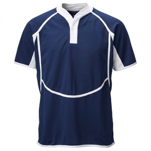 Polo Deportivo de Manga Corta para Hombre, Color Negro y Rojo, de Secado Rápido, Tejido, Corte Regular - Product Image 5