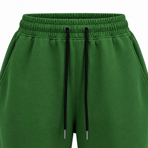 Pantalon de jogging ample décontracté pour femme en molleton doux mélangé coton avec cordon de serrage à la taille et poches - Product Image 4