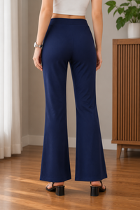 <b>SUmmer</b> Wear Straight Leg <b>Women's</b> Pants Full Length Anti-Wrinkle Minimalist Style Spring Wear <b>Trouser</b> for <b>Womens</b> - Product Image 5