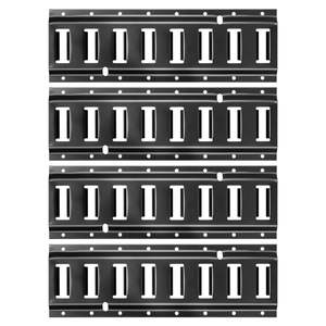 Kit de rails de fixation E-Track de 1,3 pi (4 pièces) pour fourgonnettes et remorques, comprend 2 crochets en U, 2 porte-outils, 2 supports d'étagère pour rail, 2 supports pour pneus - Product Image 1