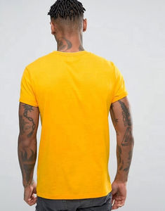 T-shirt en coton pour homme de haute qualité avec logo personnalisé, impression numérique tricotée, marque privée, livraison rapide mondiale pour les acheteurs en gros - Product Image 2