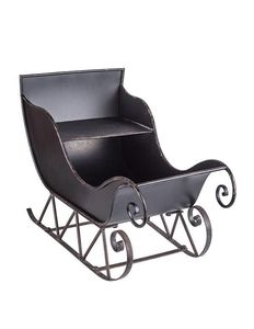 Decoración Navideña de Metal Vintage con Diseño de Espiral y Rieles Curvos, Forma Irregular Resistente - Product Image 1