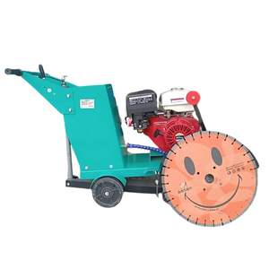 Q500A moteur à essence béton route découpeuse cadre robuste 500mm lame 13-15HP haute efficacité pour les travaux de chaussée - Product Image 2