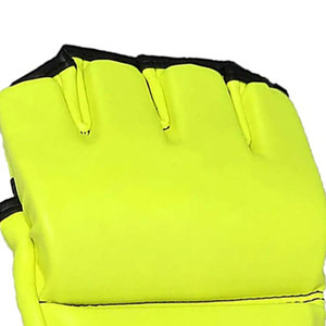 Gants de MMA en cuir PU pour arts martiaux, évacuation de l'humidité, fermeture auto-agrippante, personnalisables, équipement d'entraînement durable - Product Image 4