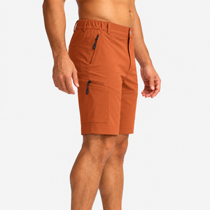 Pantalones Cortos Cargo Casuales de Verano para Hombre, para Deportes al Aire Libre, con Logotipo Frontal, Tela de Sarga, Mezcla de Algodón, Cintura Media, Secado Rápido y Transpirables - Product Image 3