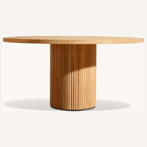 Mesa redonda de estilo sencillo en oferta para uso en exteriores, en patios y en la playa, duradera y de buena calidad. - Product Image 6