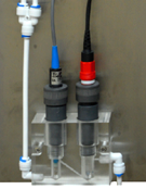 Contrôleur/Mètre de chlore libre en ligne DRCL-99 OEM en acier inoxydable 316L certifié CE pour le traitement des eaux usées 2015