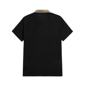 Polo homme été décontracté à manches courtes, uni, haute qualité, personnalisable, tendance - Product Image 2