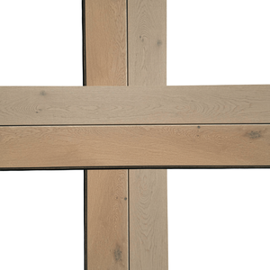 Taille personnalisée 2 couches WPC parquet d'ingénierie en chêne européen de haute qualité intérieur hôtel/maison/appartement utilisation respectueuse de l'environnement - Product Image 5