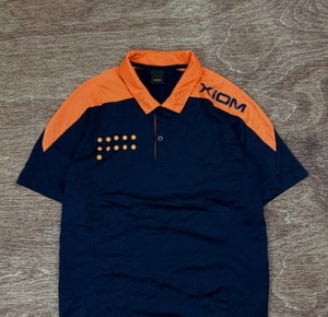 เสื้อโปโลชายคุณภาพสูง ระบายอากาศได้ดี ผ้าถักปักลายด้านหน้า ผ้าฝ้าย 100% สีพื้น แขนสั้น สำหรับเล่นกอล์ฟ - Product Image 2