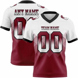 Maillots de football américain SAthletic Fit en gros, maillot de football américain avec sublimation couleur intégrale, logo d'équipe personnalisé - Product Image 1