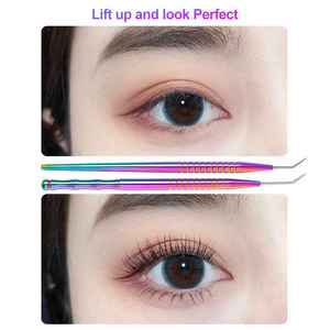 Professional Make up Tools Stainless Steel Eyelash Lifting Tool Eyelash Extension Isolation Eyelash <b>Separator</b> Customizable - Product Image 4